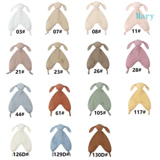Mary ของเล่นตุ๊กตาเด็ก ผ้ากํามะหยี่ขนนิ่ม ผ้าฝ้าย มัสลิน เอาใจเด็ก ผ้าขนหนูนอน กอดตุ๊กตา สําหรับเด็ก ของเล่นเพื่อการศึกษา สัตว์ เด็ก สบาย