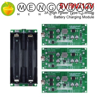 Mengxuan โมดูลแปลงแบตเตอรี่ลิเธียม 5V 9V 12V 3A 15W Type-C UPS