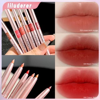 Mking สวยหมุน Lip Liner ลิปสติกปากกากันน้ำยาวนาน Matte หญิง Hook Line Lip ดินสอแต่งหน้า HO