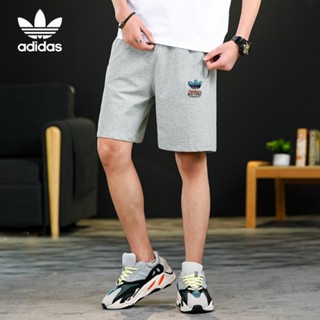 Adidas ของแท้ 100% กางเกงขาสั้น ลําลอง ระบายอากาศ ทรงหลวม คลาสสิก น้ําหนักเบา สําหรับผู้ชาย