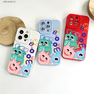 Realme C35 C30 C21Y C25Y C15 C1 เคสเรียวมี สำหรับ Monster เคส เคสโทรศัพท์