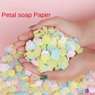 Home Travel Disposable Hand Wash Piece Student Mini Fairy Petal Hand Wash Piece สบู่ชิ้นทำความสะอาด AUBESSTECHSTORE