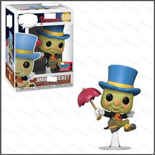 Nana FUNKO POP Pinoccnio โมเดลฟิกเกอร์ Jiminy Cricket ของเล่นสําหรับเด็ก ตกแต่งบ้าน ของขวัญ ของสะสม