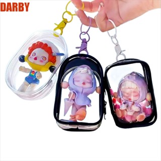 Darby กล่องเก็บเครื่องประดับ ตุ๊กตา PVC ใส หนา กันฝุ่น แบบพกพา