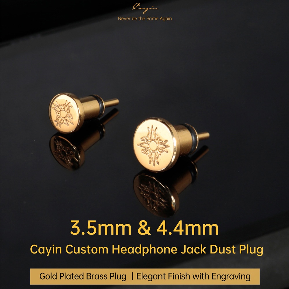 Cayin P35A P44A ปลั๊กแจ็คหูฟัง กันฝุ่น 3.5 มม. และ 4.4 มม. สําหรับเครื่องเล่นเพลง N7 N8II N3PRO และเ