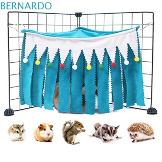 Bernardo บ้านหนูแฮมสเตอร์ ผ้าสักหลาด ทนทาน สําหรับสัตว์เลี้ยงขนาดเล็ก เปลซ่อน กระต่าย ซ่อนเต็นท์