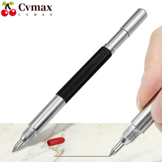 Cvmax ปากกามาร์กเกอร์ หัวทังสเตนคาร์ไบด์ สีเงิน คุณภาพสูง