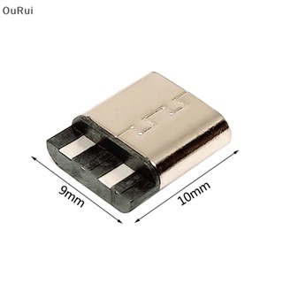 {RUI} แจ็คเชื่อมต่อ Type-C 3.1 USB Type-C 2Pin ตัวเมีย สําหรับชาร์จโทรศัพท์มือถือ 5 ชิ้น {OuRui}