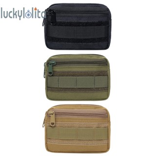 Molle กระเป๋าคาดเอว ลายพราง อเนกประสงค์ ขนาดเล็ก สําหรับผู้ชาย ผู้หญิง [luckylolita.th]