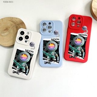 Samsung Galaxy M11 M12 เคสซัมซุง สำหรับ Lunar Exploration เคส เคสโทรศัพท์