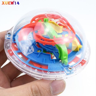 T8 ของเล่นเขาวงกต ลูกปัดเขาวงกต 3D สุ่มสี สําหรับเด็ก