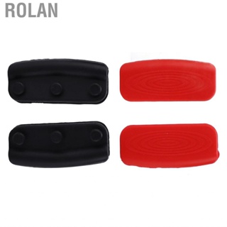 Rolan 2PCS Silicone Pot Handle Holder Sleeve Heat Insulated Skillet Hot