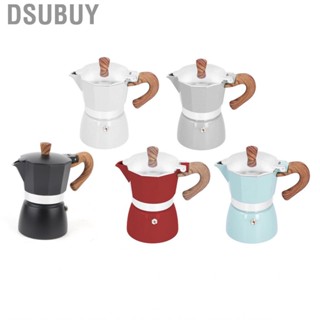 Dsubuy 150ML Aluminum Coffee Maker Octagonal Moka Pot For Home Office Kitchen H