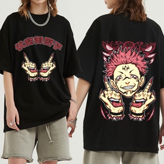 เสื้อยืด พิมพ์ลายกราฟฟิคอนิเมะ Ryomen Sukuna T Jujutsu Kaisen