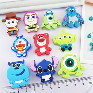 จี้รูปการ์ตูนอนิเมะ Toy Story Jibits Croc Lotso Bear Jibitz Pig Croc Jibbits น่ารัก เครื่องประดับ สําหรับผู้หญิง