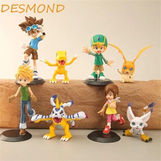 ฟิกเกอร์ DESMOND Digimon Adventure Yamato Gabumon Agumon Ishida Digimon ขนาด 8-17 ซม. เหมาะกับของขวัญวันเกิด สําหรับตกแต่งรถยนต์