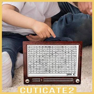 [Cuticate2] กระปุกออมสินไม้ พร้อมที่มาร์กเกอร์ ใช้ซ้ําได้ สไตล์เรโทร สําหรับเด็ก