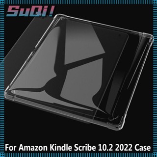 Suqi เคสใส กันกระแทก สําหรับเครื่องอ่าน eBooks Amazon Kindle Scribe 10.2 นิ้ว 2022