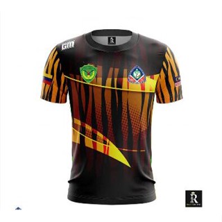 เสื้อยืด ผ้าไมโครไฟเบอร์ พิมพ์ลาย Silat Lincah Sublimation Jersi Jersey