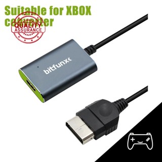 Bitfunx ตัวแปลง HDMI สําหรับคอนโซลวิดีโอเกม Microsoft XBOX HD 480p 720p 4R6E D3U4