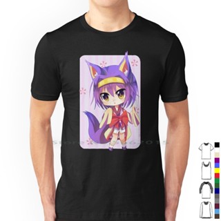 ใหม่ เสื้อยืดผ้าฝ้าย 100% พิมพ์ลาย No Game No Life Manga No Game สําหรับผู้ชาย