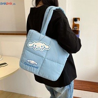 ผ้าลง New Handbag กระเป๋าเครื่องสำอาง Wash Bag Hand Carry กล่องข้าวกลางวัน Bag Snack Bag Mummy Bag Linklink