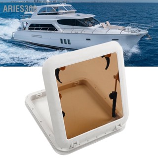 Aries306 495 มม.เรือ Portlight Hatch Window Square Push Out Deck Porthole สกายไลท์ Escape สำหรับเรือ Yacht Nautical RV