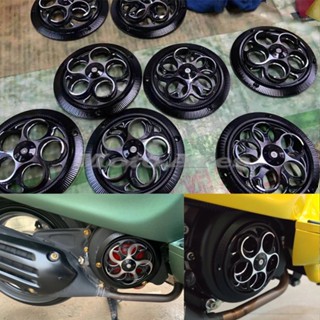 ฝาครอบพัดลมระบายความร้อน หมุนอัตโนมัติ สําหรับ Biajo vespa Spring Sprint 150