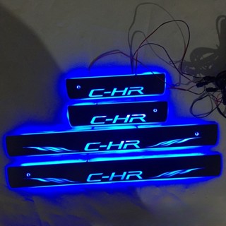 แผ่นกันรอยประตู led สําหรับ Toyota CHR