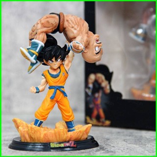 Yb2 โมเดลฟิกเกอร์ ดราก้อนบอล Son Goku Defeat Nappa BY2 ของเล่น ของสะสม สําหรับตกแต่งบ้าน