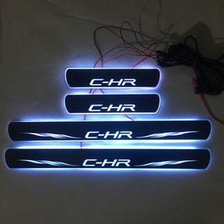 แผ่นกันรอยประตู led สําหรับ Toyota CHR