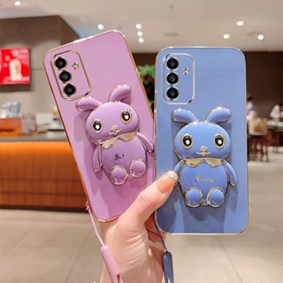 [พร้อมส่ง] เคสโทรศัพท์มือถือ ซิลิโคน กันกระแทก ลายน่ารัก 3D พร้อมขาตั้ง สําหรับ Samsung Galaxy A14 A34 A54 5G A 14 34 54 2023