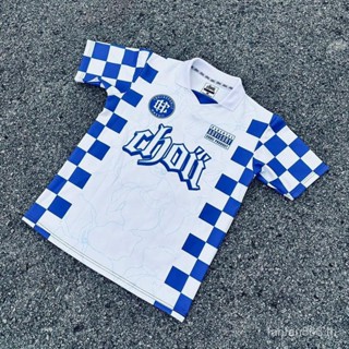 Tpkx choii blue Boxx edition jersey retro collar Malaysia custom cheap boy plain choii เสื้อยืดผู้ชาย ไทย viral custom jersey OOTD collar blvckroseapparel polo shirt anime