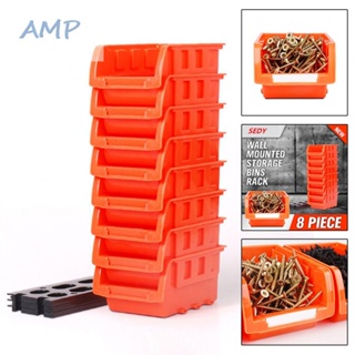 ⚡NEW 8⚡Backplate Contanier Organiser System Storage Boxes Set Tooling Storage
