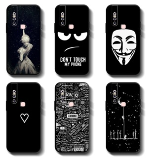 Softcase VIVO 1819 V15 ป้องกันการแตกร้าว เคส TPU คุณภาพสูง ป้องกันเต็มรูปแบบ ซิลิโคน เคสยาง สีดํา