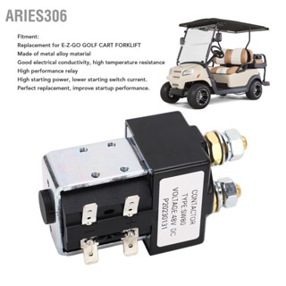 Aries306 คอนแทคเตอร์รีเลย์โลหะผสมประสิทธิภาพสูงรีเลย์โซลินอยด์สตาร์ทเตอร์สำหรับ E-Z-GO 100A 48V