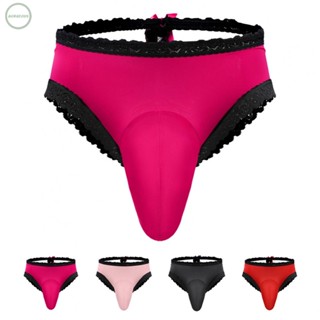 GORGEOUS~Underwear Low Waist Bikini Sexy Mens Brief Soft Pouch Lingerie Underwear