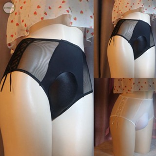 GORGEOUS~Underwear Shaping Briefs Sissy Transgender Cross Strap Design Crossdress