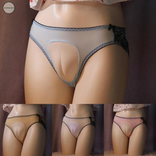 GORGEOUS~Sissy Lace Shapping Underwear Crossdresser Camel Toe Panties Men Gaff Thong