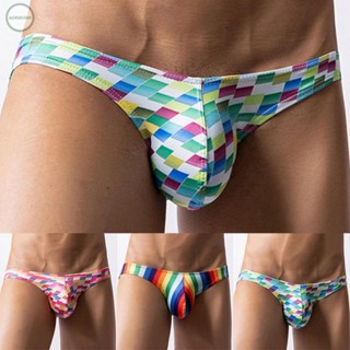 GORGEOUS~Breathable Mens Sexy Underpants Low Waist Printed Lingerie Underpants