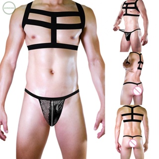 GORGEOUS~Sexy Mens Elastic Body Chest Harness Underwear Punk Belt Strap Costume Clubwear