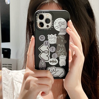 【Love Dog】casetify เคสโทรศัพท์มือถือ ซิลิโคนนิ่ม TPU กันกระแทก แฟชั่น สําหรับ iPhone 14 Pro 14Pro Max 13 Pro 12 14 plus11 Pro Max XR X XS Max 7 8 Plus