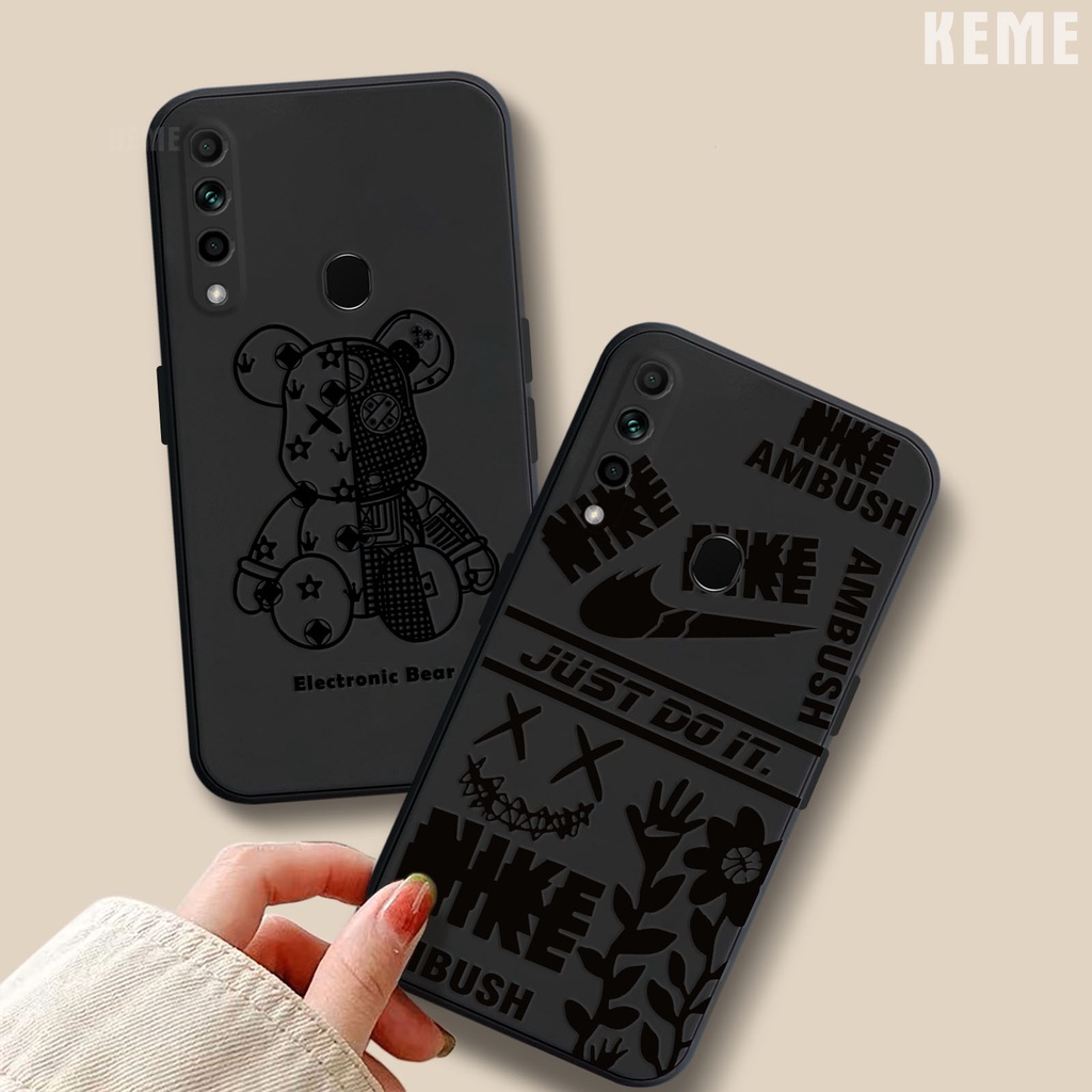 เคส Oppo A8 / A31 พิมพ์ลายหมีไฟฟ้า