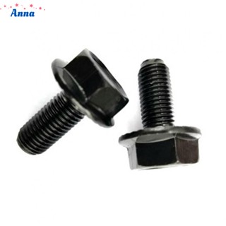 【Anna】Bolts 2 Pcs Bike Black Bottom Bracket Crank Arm For Square Taper High Quality