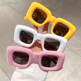 Maywi Y2K แว่นตากันแดด UV400 สีแคนดี้ สีแดง สีเหลือง สําหรับผู้หญิง