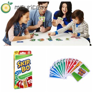 Mauriceoya SKIP Bo การ์ดเกม 162 ใบ สําหรับผู้เล่น 2-6 คน