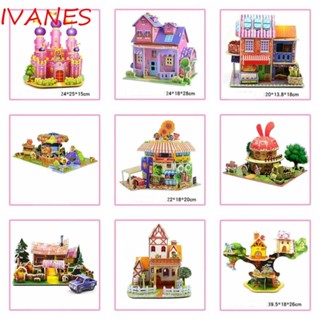 Ivanes โมเดลปราสาท 3D ของเล่นสําหรับเด็ก