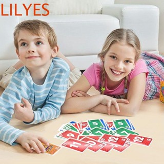 Lilyescub SKIP Bo การ์ดเกม 162 ใบ ของเล่นเพื่อการศึกษา เหมาะสําหรับผู้เล่น 2-6 คน UN SKIP ของขวัญวันเกิด