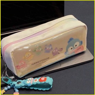 Yb3 Sanrio Hangyodon กระเป๋าดินสอ ลายการ์ตูน เรียบง่าย ความจุขนาดใหญ่ BY3