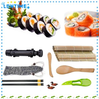 Lontime ลูกกลิ้งทําซูชิ หม้อหุงข้าวญี่ปุ่น 13 ชิ้น